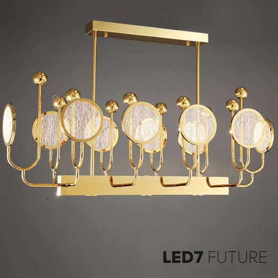 Loft Industry Modern - Volna Line Chandelier